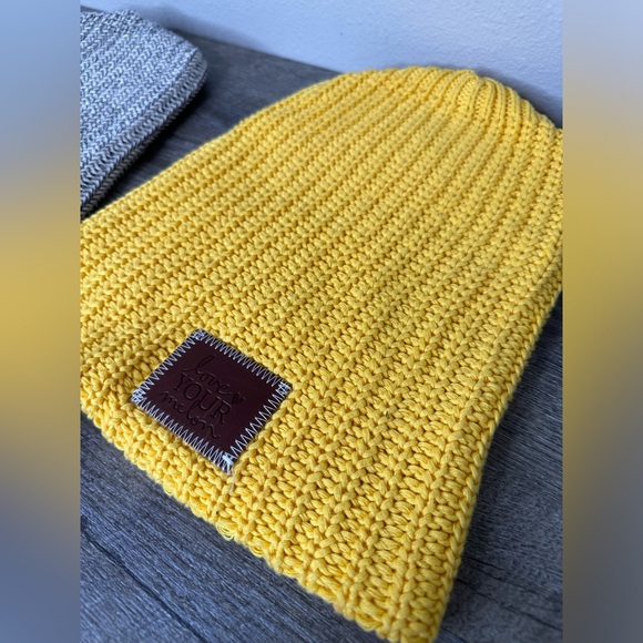 Lot of 3 Love Your Melon Beanie Hats Stocking Cap 100% Cotton Made in USA Slouch - Picture 2 of 4